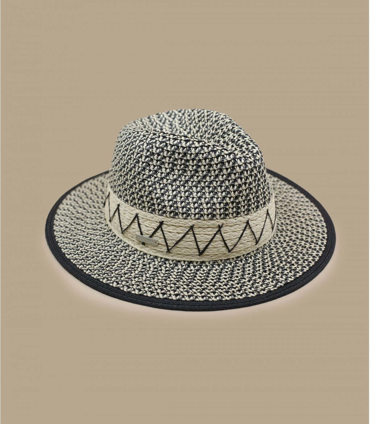 Seeberger Paper Fedora Zigzag 4 Seeberger Paper Fedora Zigzag – Image 2