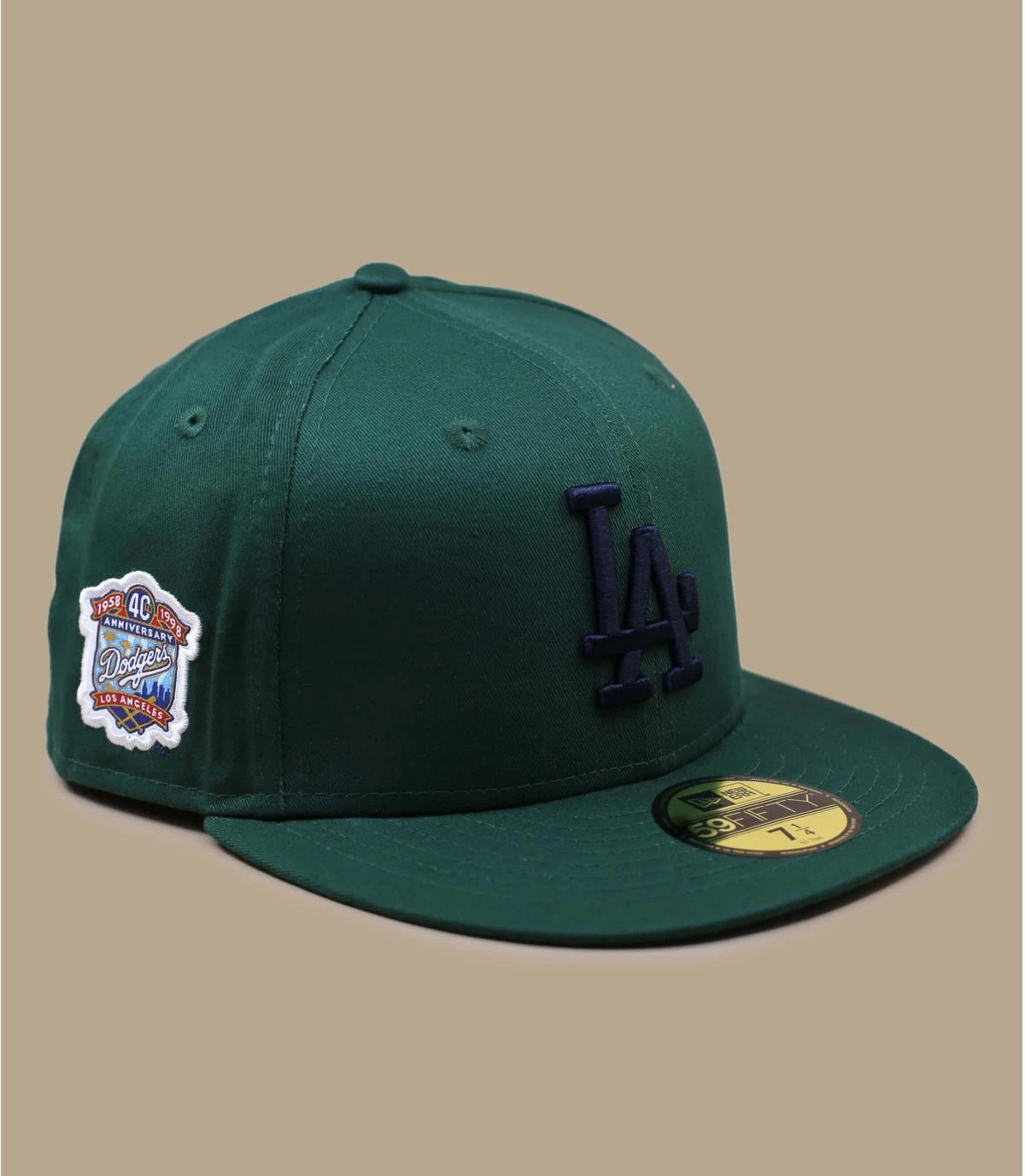 NEW ERA Patch 59Fifty LA Dark Green 4 NEW ERA Patch 59Fifty LA Dark Green – Image 2
