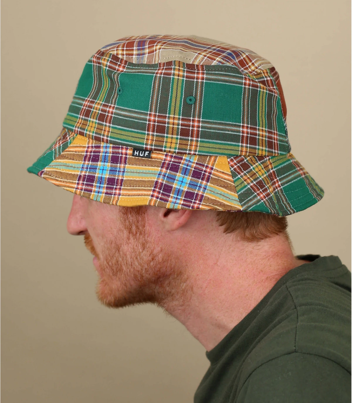 HUF Patchwork Bucket Multi 3 HUF Patchwork Bucket Multi