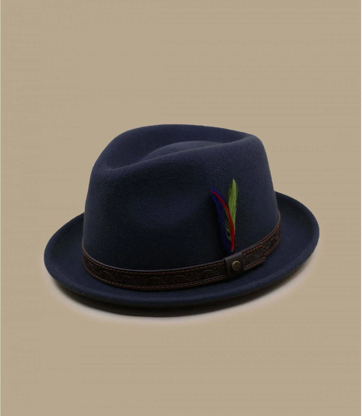 Stetson Player Woolfelt Grey 4 Stetson Player Woolfelt Grey â Image 2