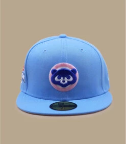 NEW ERA Side Patch 5950 Chicago Cubs Sky Pink -Headict side patch 5950 chicago cubs sky pink 2