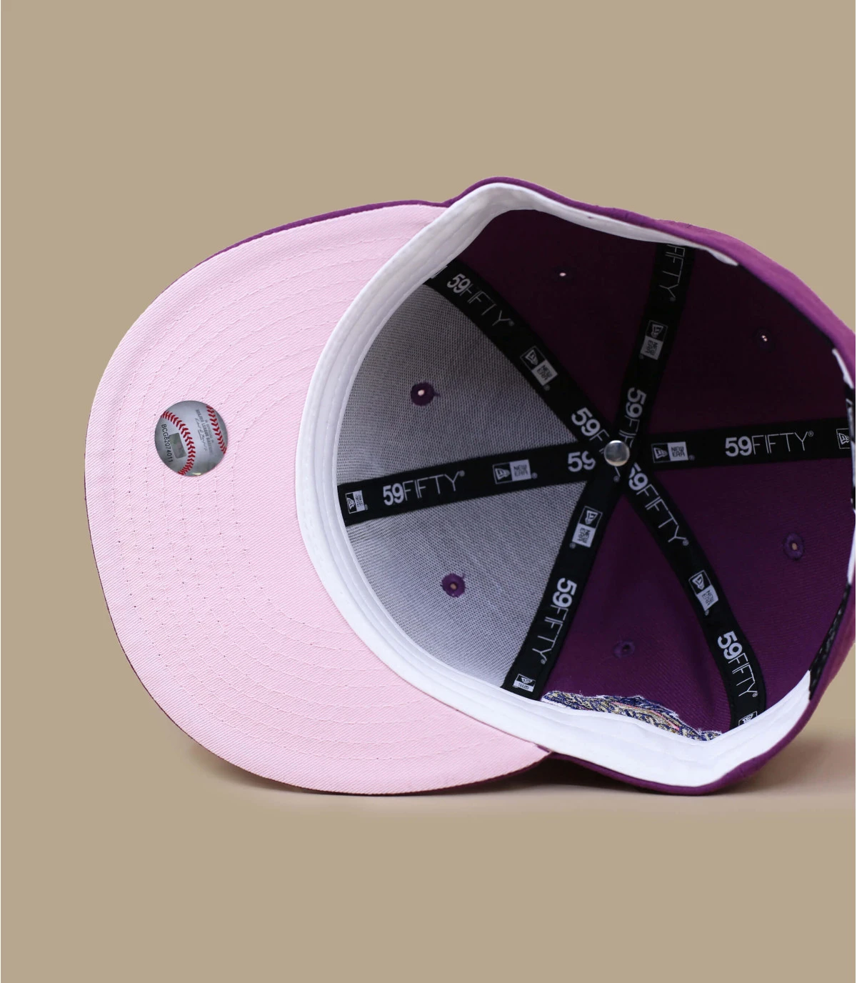 NEW ERA Side Patch 5950 NY Sparkling Grape 8 NEW ERA Side Patch 5950 NY Sparkling Grape â Image 6