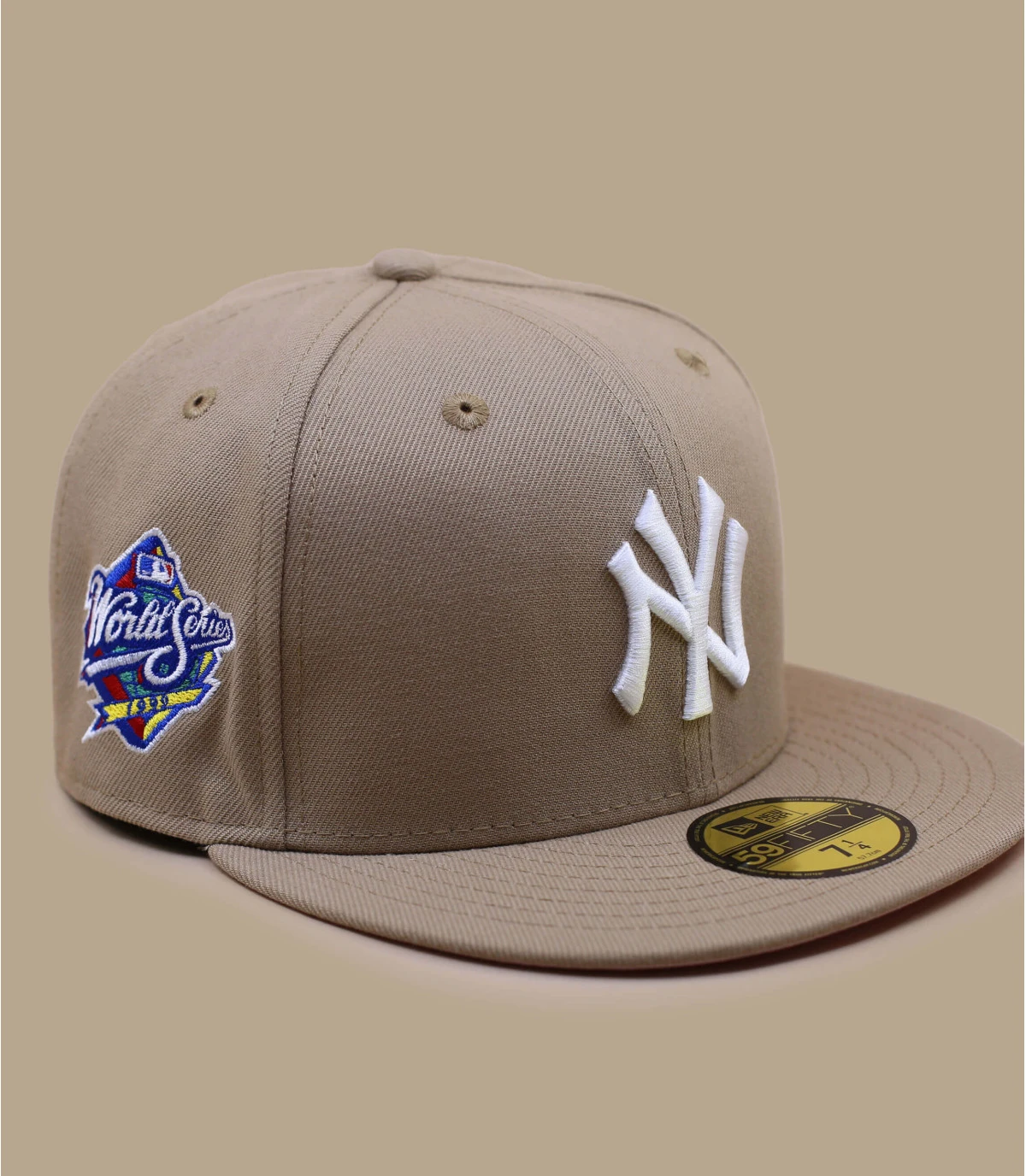 NEW ERA Side Patch 5950 NY Yankees Camel Pink 3 NEW ERA Side Patch 5950 NY Yankees Camel Pink