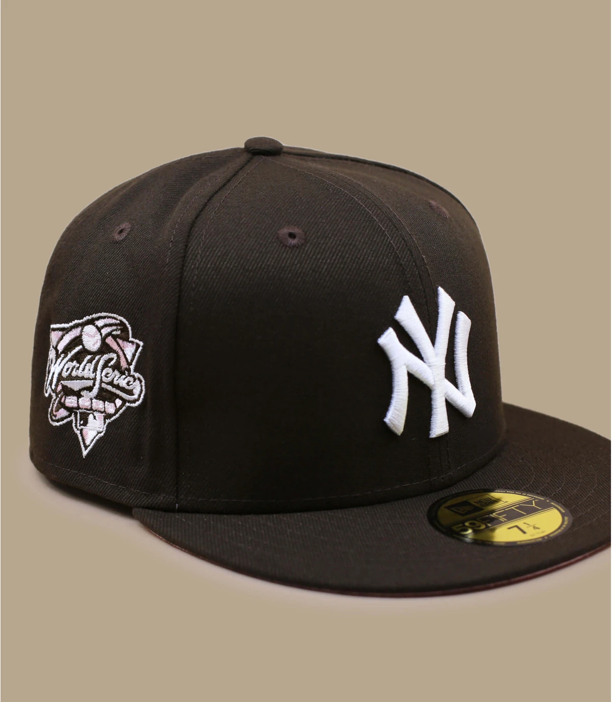 NEW ERA Side Patch 5950 NY Yankees Walnut Pink 4 NEW ERA Side Patch 5950 NY Yankees Walnut Pink â Image 2