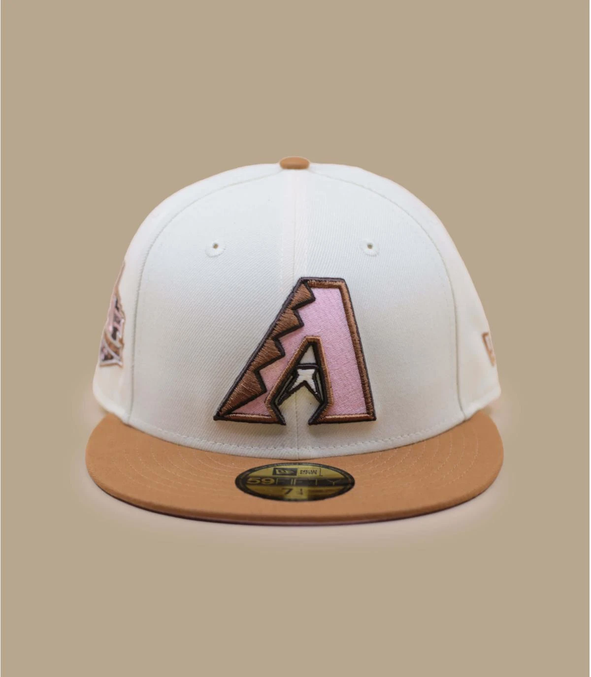 NEW ERA Side Patch 59Fifty Arizona Diamondbacks Bronze Chrome Brown Pink 4 NEW ERA Side Patch 59Fifty Arizona Diamondbacks Bronze Chrome Brown Pink – Image 2