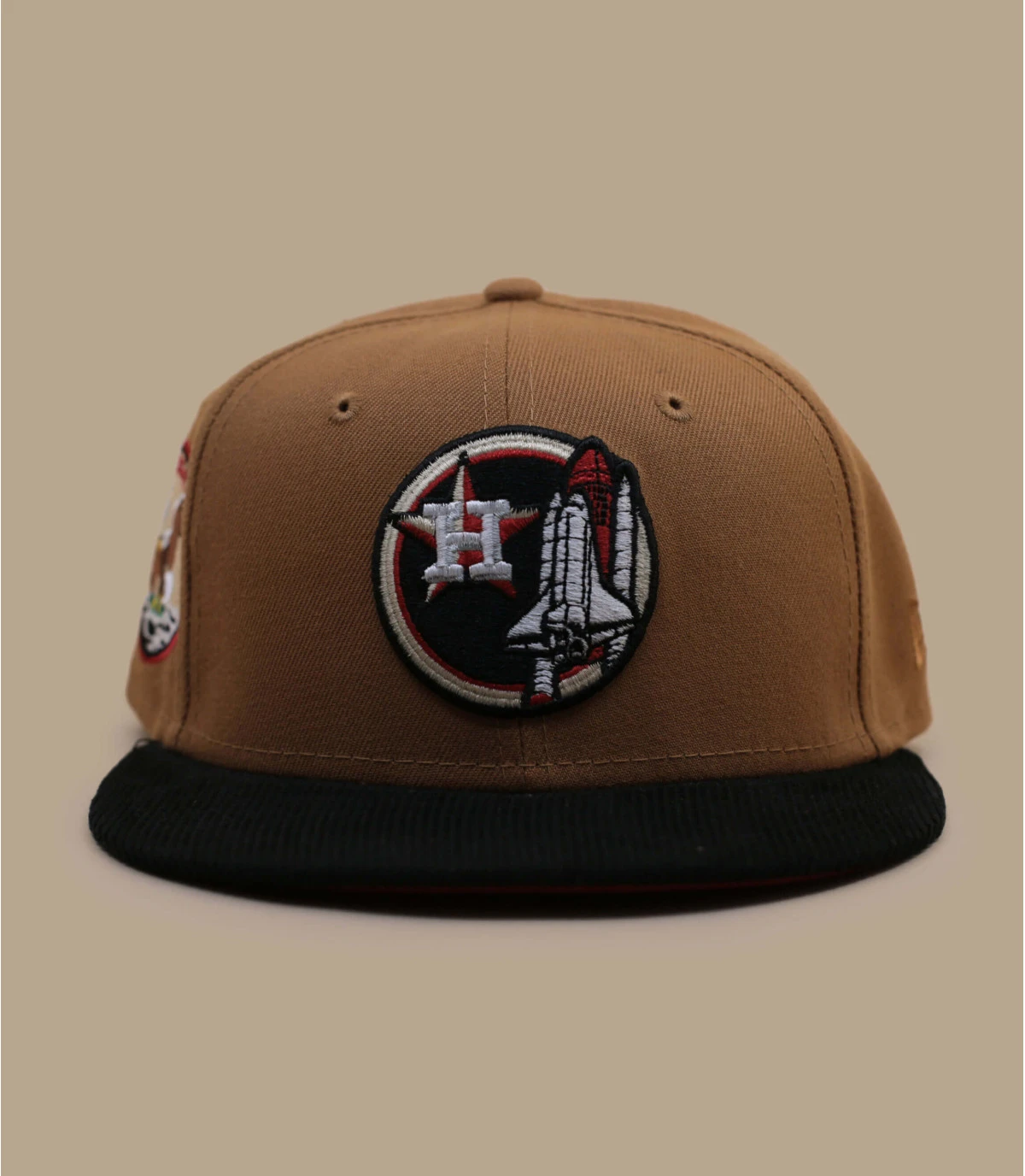 NEW ERA Side Patch 59Fifty Houston Astros Bronze Black Corduroy 3 NEW ERA Side Patch 59Fifty Houston Astros Bronze Black Corduroy