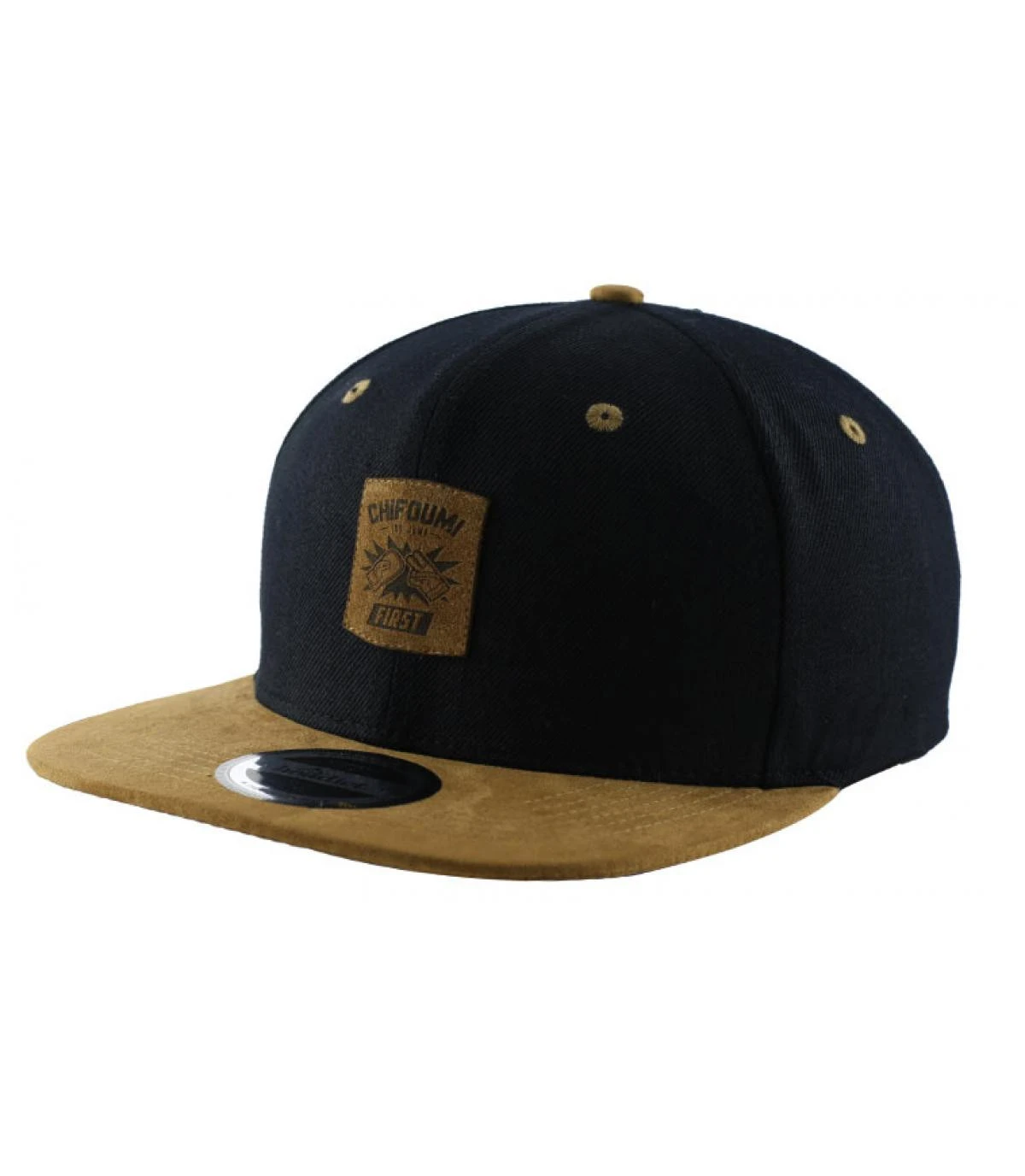 Snapback Chifoumi Black Brown 4 Snapback Chifoumi Black Brown – Image 2