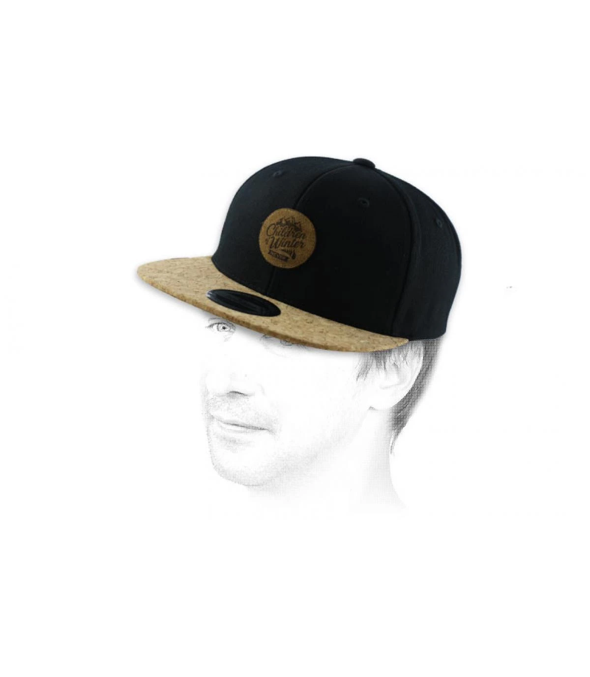 Snapback Children Of Winter Black Cork 3 Snapback Children Of Winter Black Cork