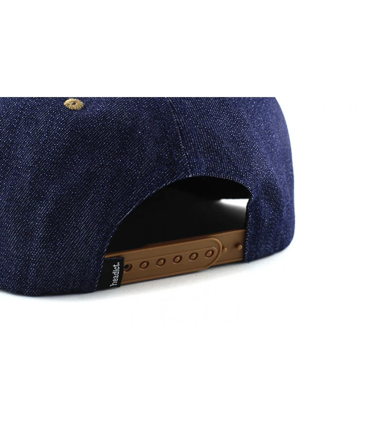 Snapback Crown Land Denim Brown 7 Snapback Crown Land Denim Brown – Image 5