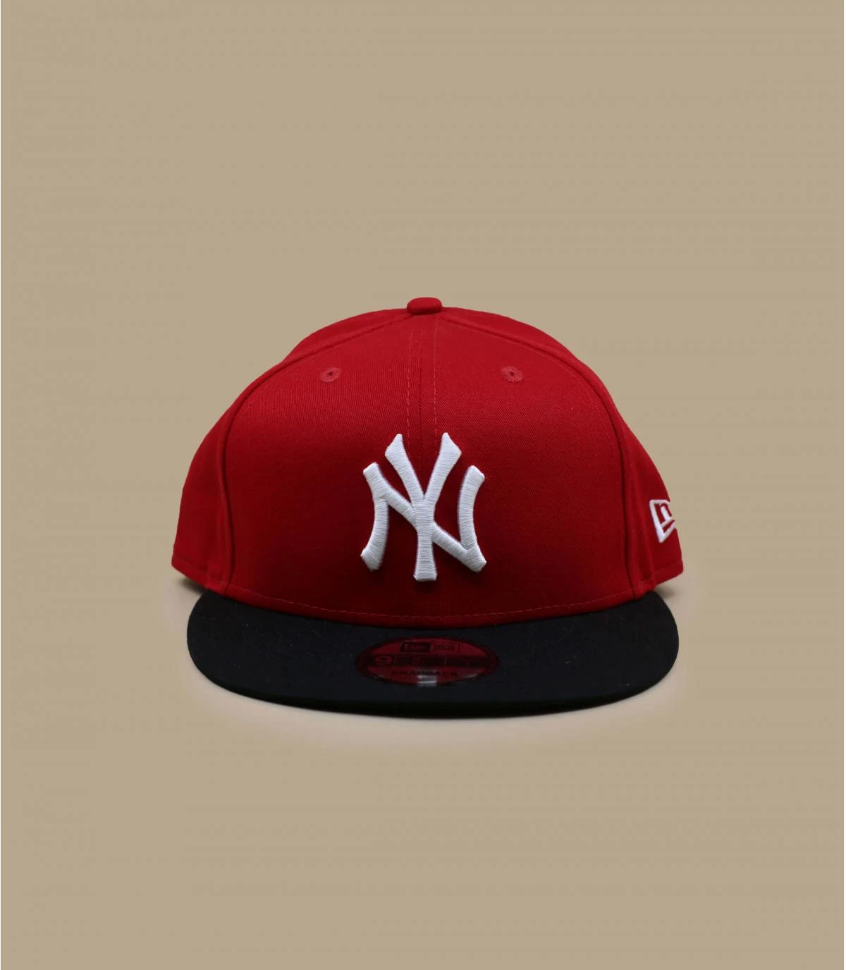 NEW ERA Snapback NY Rouge Noire 4 NEW ERA Snapback NY Rouge Noire – Image 2
