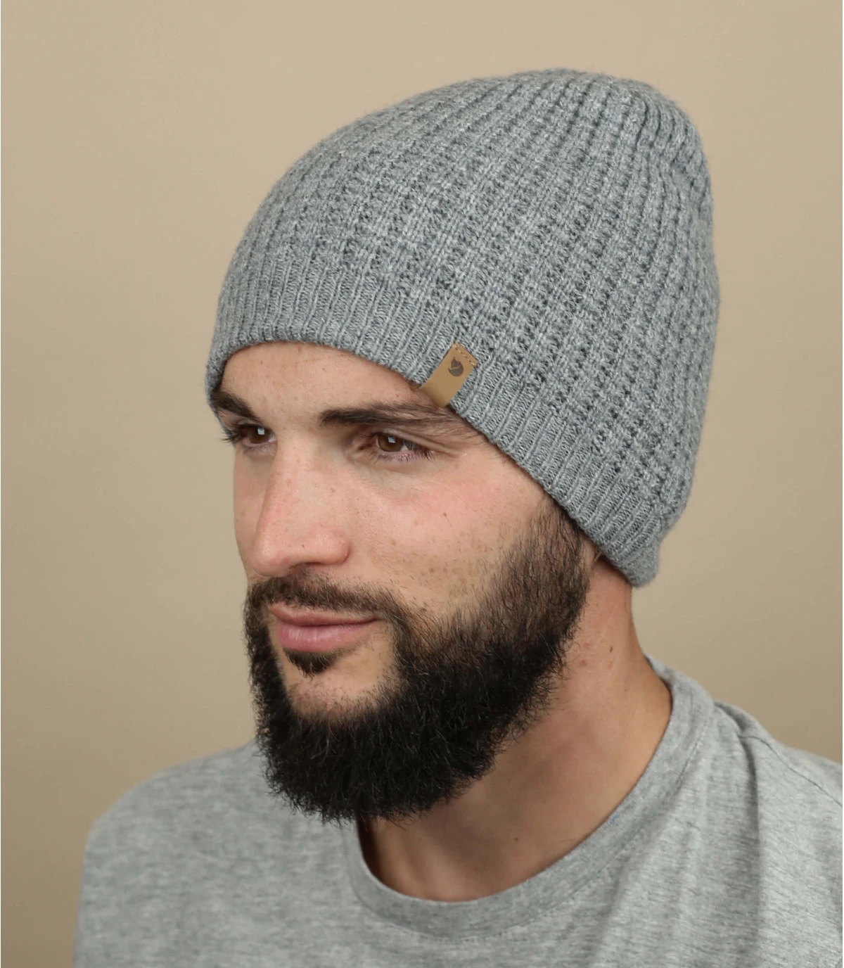 Fjallraven Structure Beanie Grey 3 Fjallraven Structure Beanie Grey
