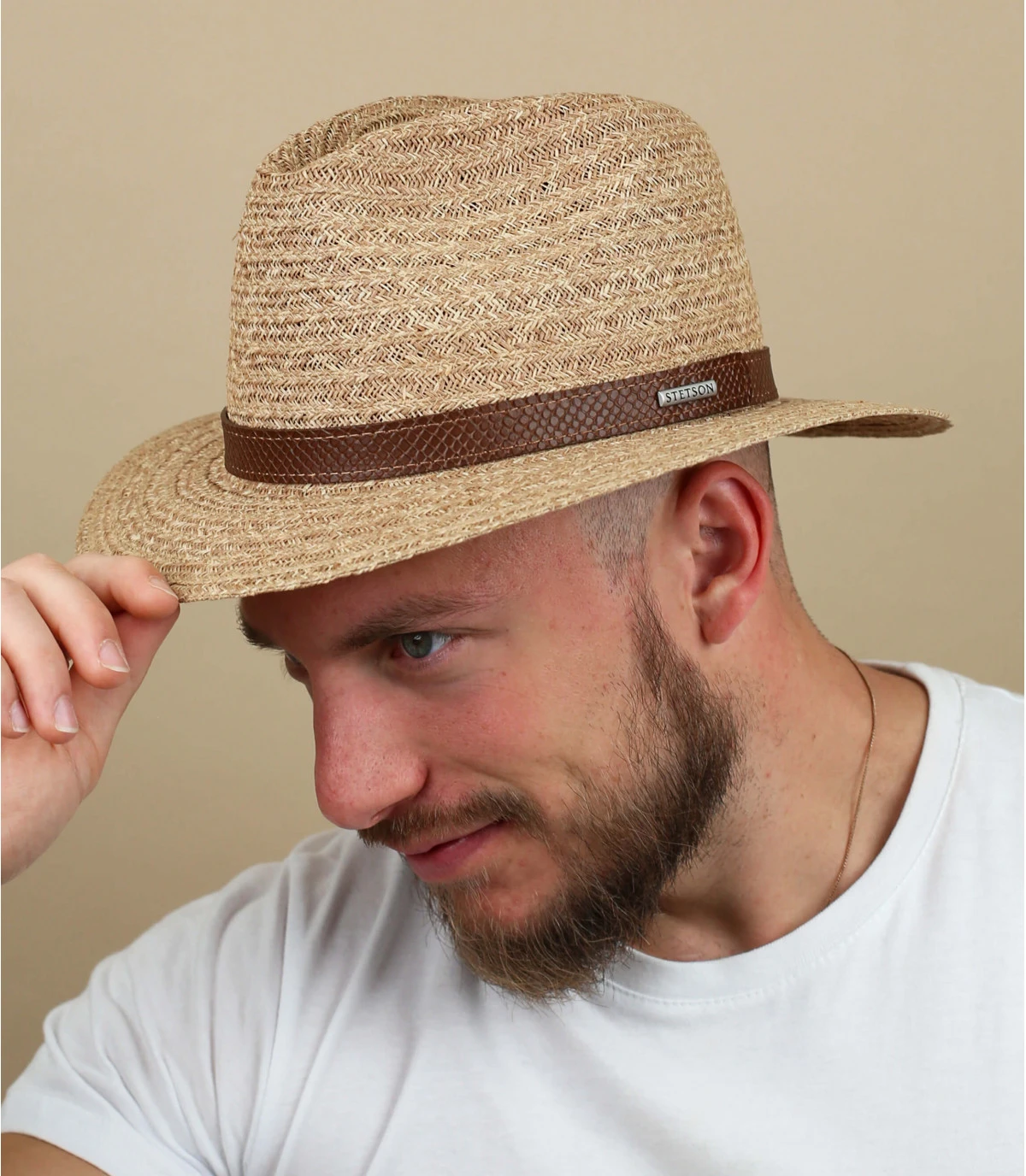 Stetson Traveller Raffia 3 Stetson Traveller Raffia