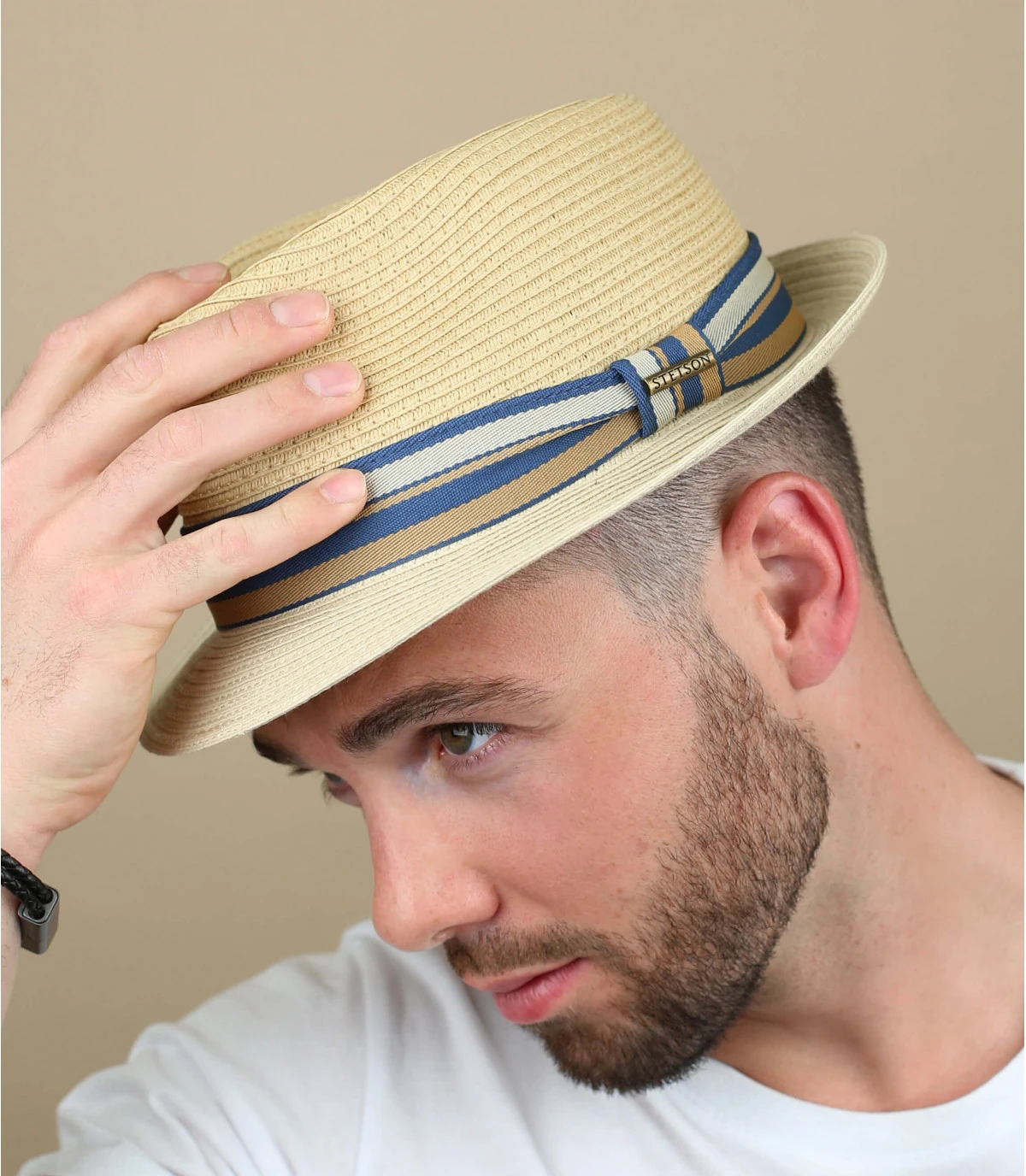 Stetson Trilby Toyo Beige 3 Stetson Trilby Toyo Beige