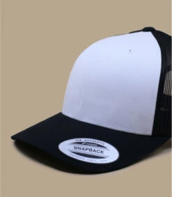 Trucker Blank White Black -Headict trucker blank white black 2