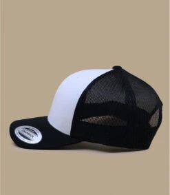Trucker Blank White Black -Headict trucker blank white black 3