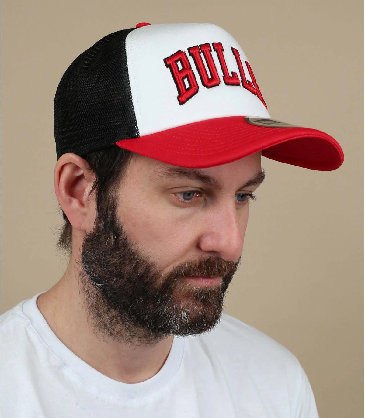 NEW ERA Trucker Nba Color Block Bulls 3 NEW ERA Trucker Nba Color Block Bulls