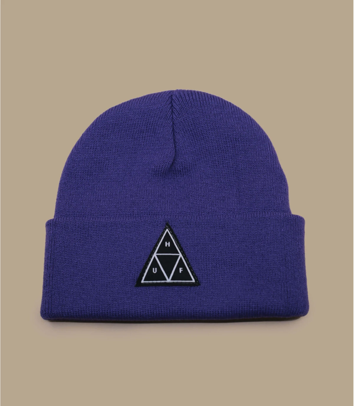 HUF TT Cuff Beanie Purple 6 HUF TT Cuff Beanie Purple – Image 4