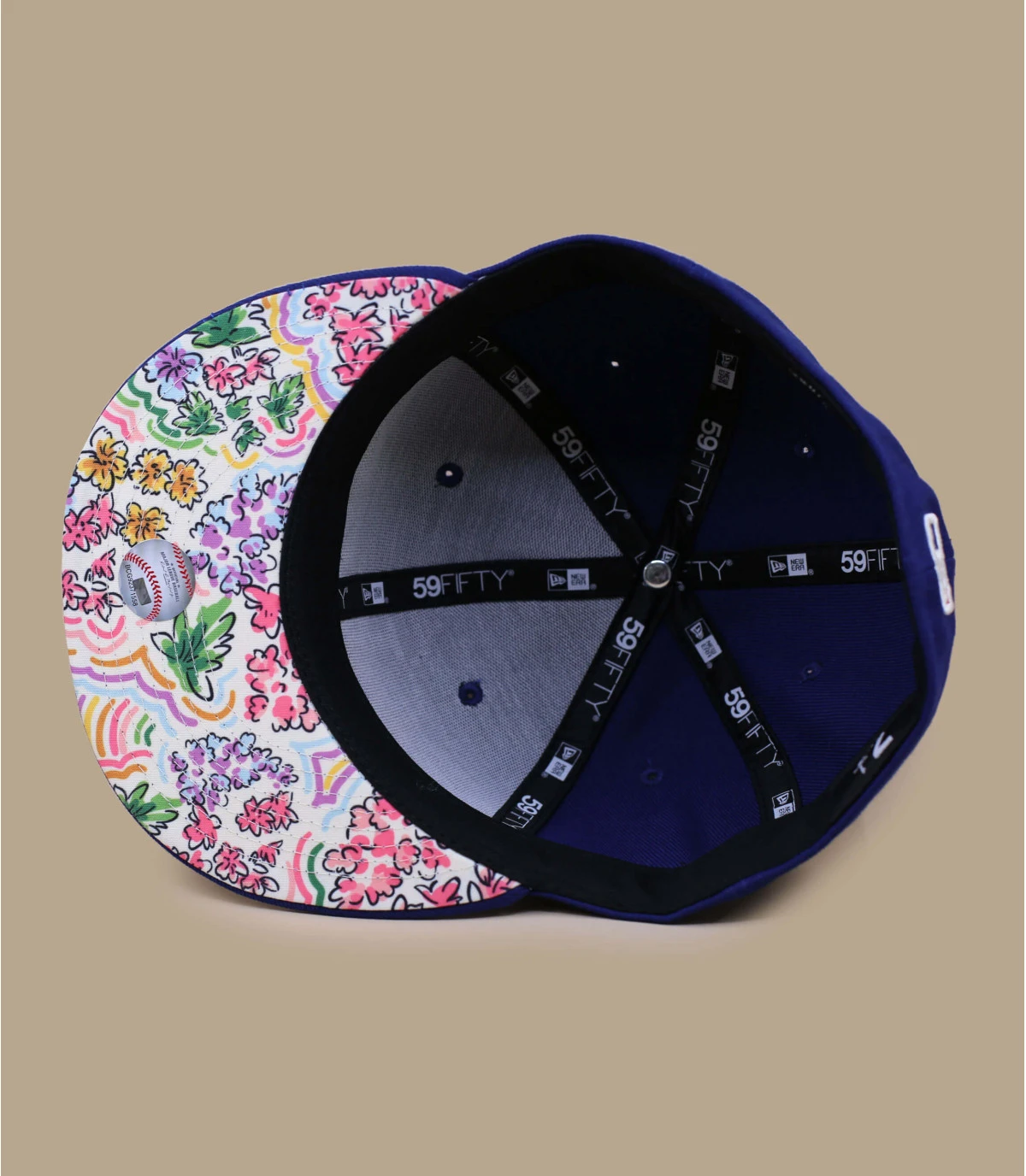 NEW ERA Watercolor Floral 5950 LA Dodgers 6 NEW ERA Watercolor Floral 5950 LA Dodgers – Image 4