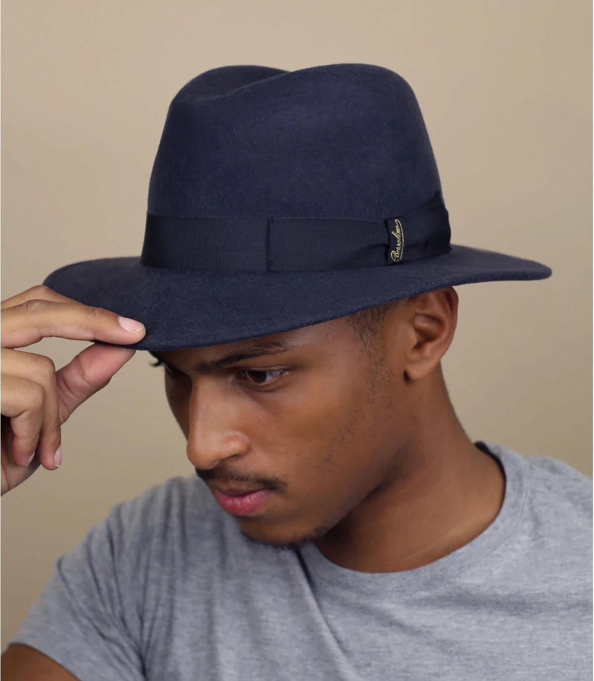 Borsalino Wool Felt Anthracite 3 Borsalino Wool Felt Anthracite